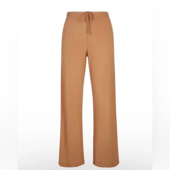 SKIMS Lounge Pants Tan/Brown Sz XL  loungewear - Picture 1 of 4